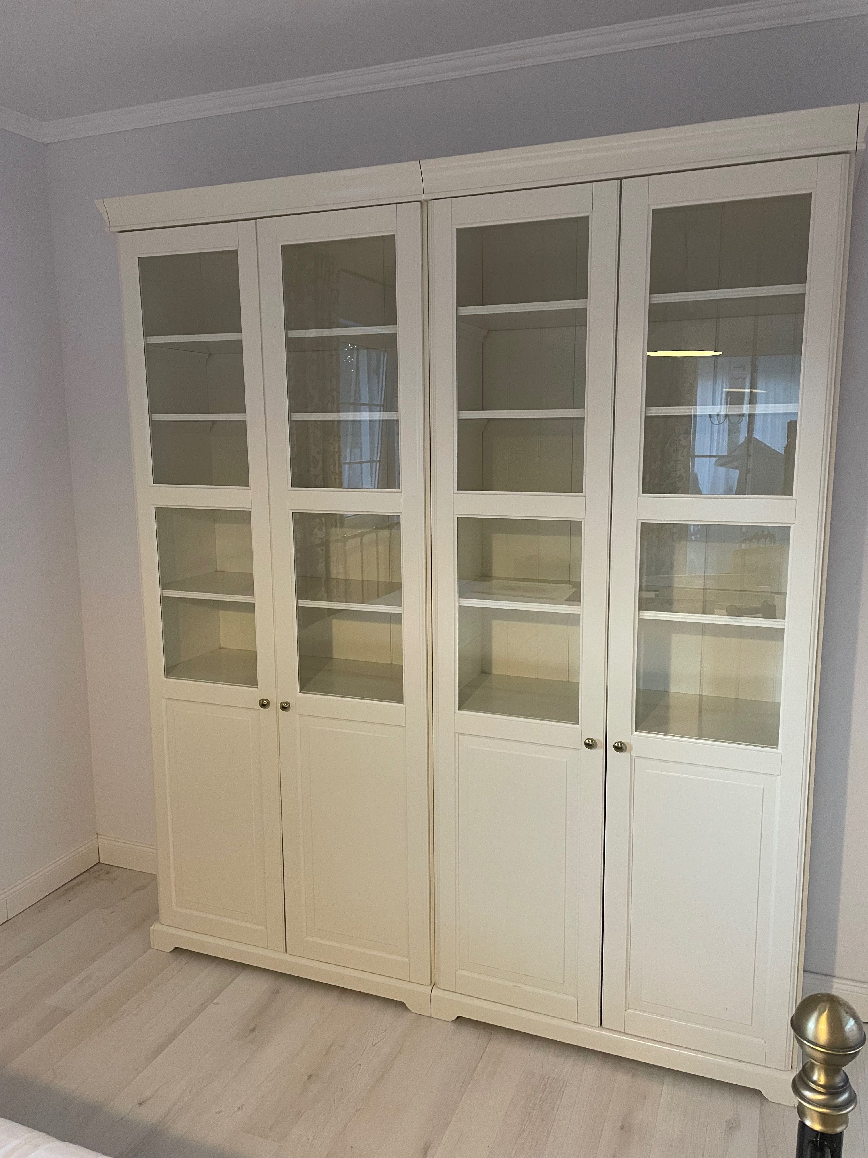 Witryna Liatorp Ikea biała