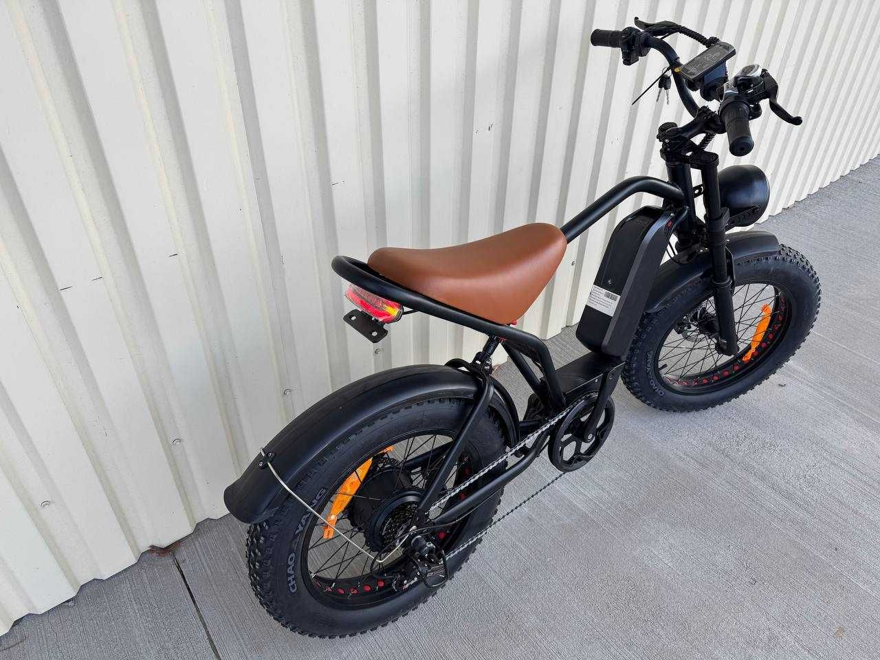 Электро ФЭТ БАЙК 1000 Вт пик аккумулятор 15,6 ампер часов  МОТО Harley