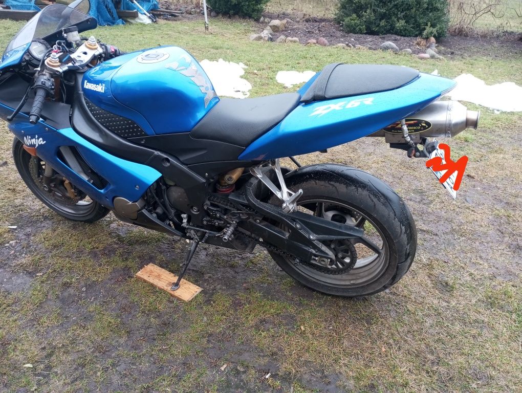 Kawasaki ninja zx6r 05/06 koła bak tarcze przepustnica kolektor itp
