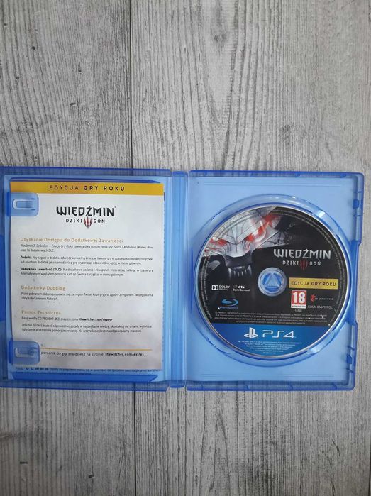 Gra Wiedźmin 3 Dziki Gon Polska Wersja  PS4/PS5 Playstation