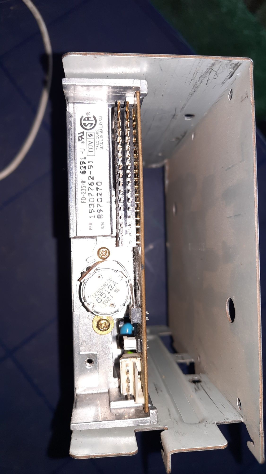 Napęd 1,44Mb Retro PC sprawne blacha mocowania