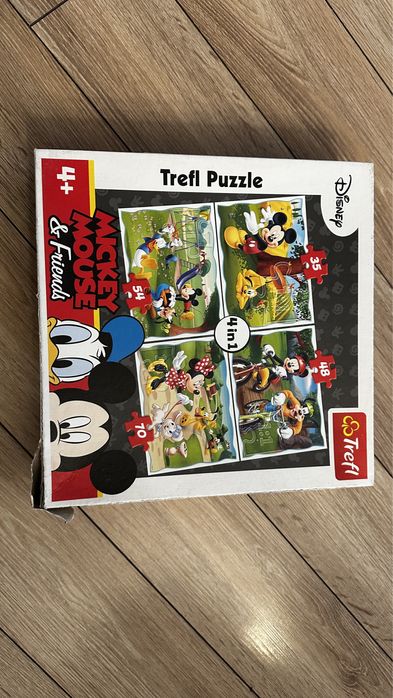 3 x Puzzle 4w1  Trefl