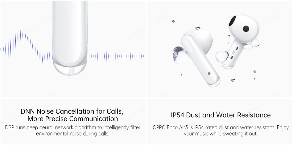 Навушники Oppo Enco Air3 підключення до 2х пристроїв