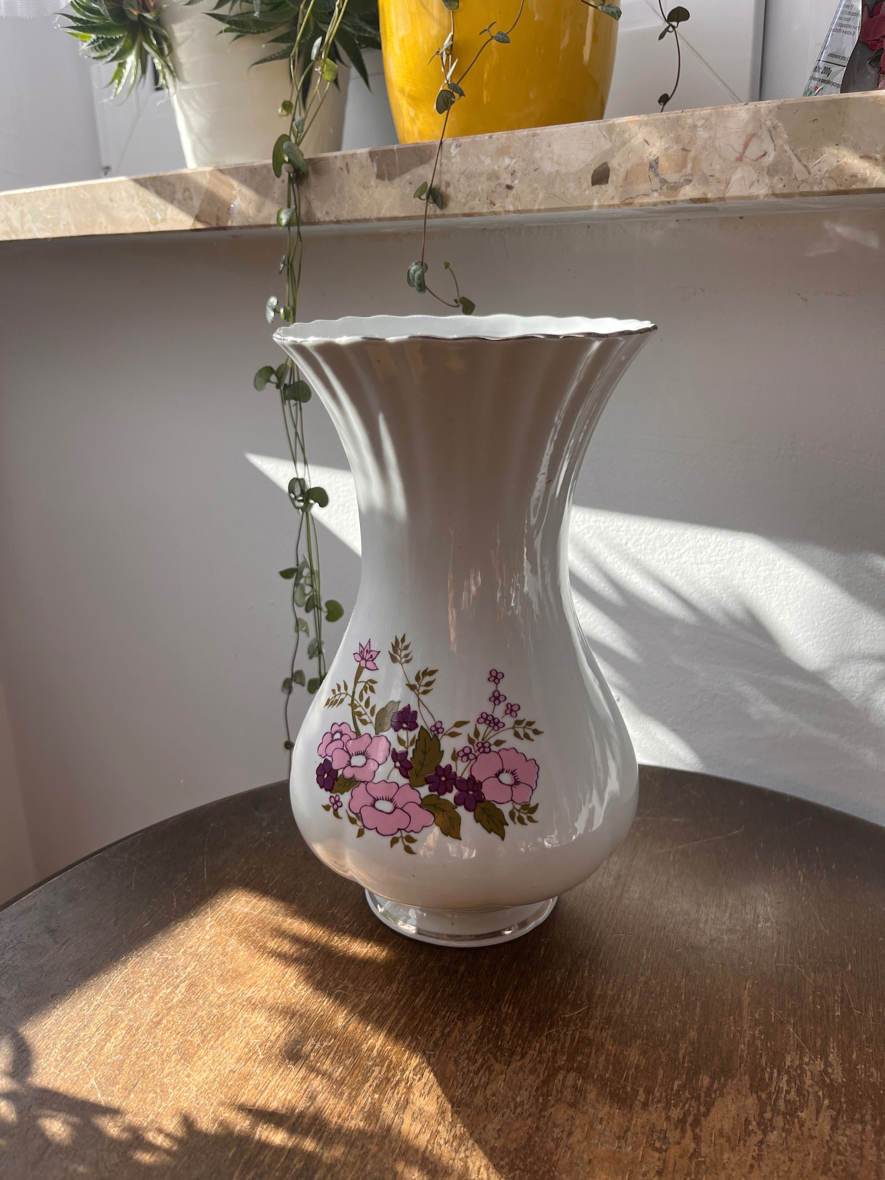 Piękny Wazon Chodzież 22 cm PRL vintage