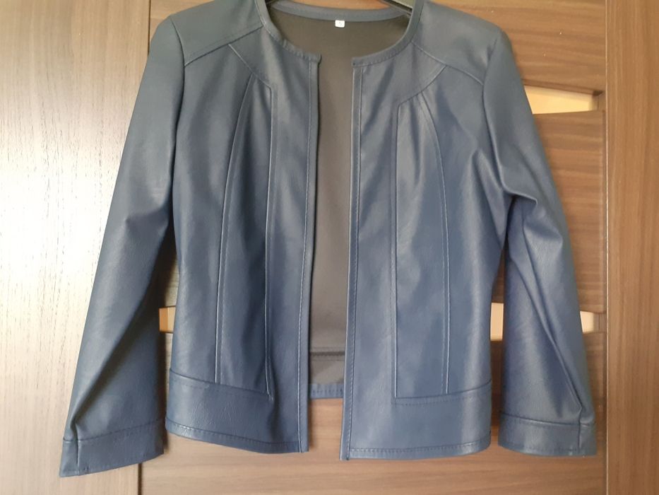 Żakiet skóropodobny