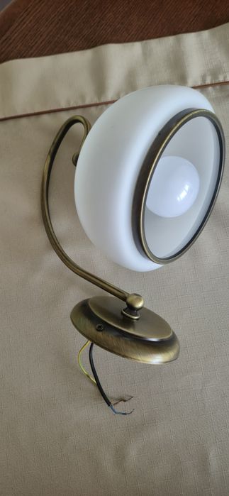 2 lampy I 2 kinkiety