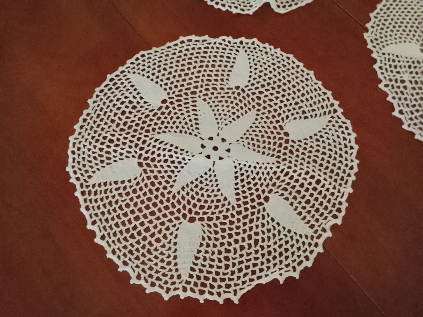 Conjunto de três naperons