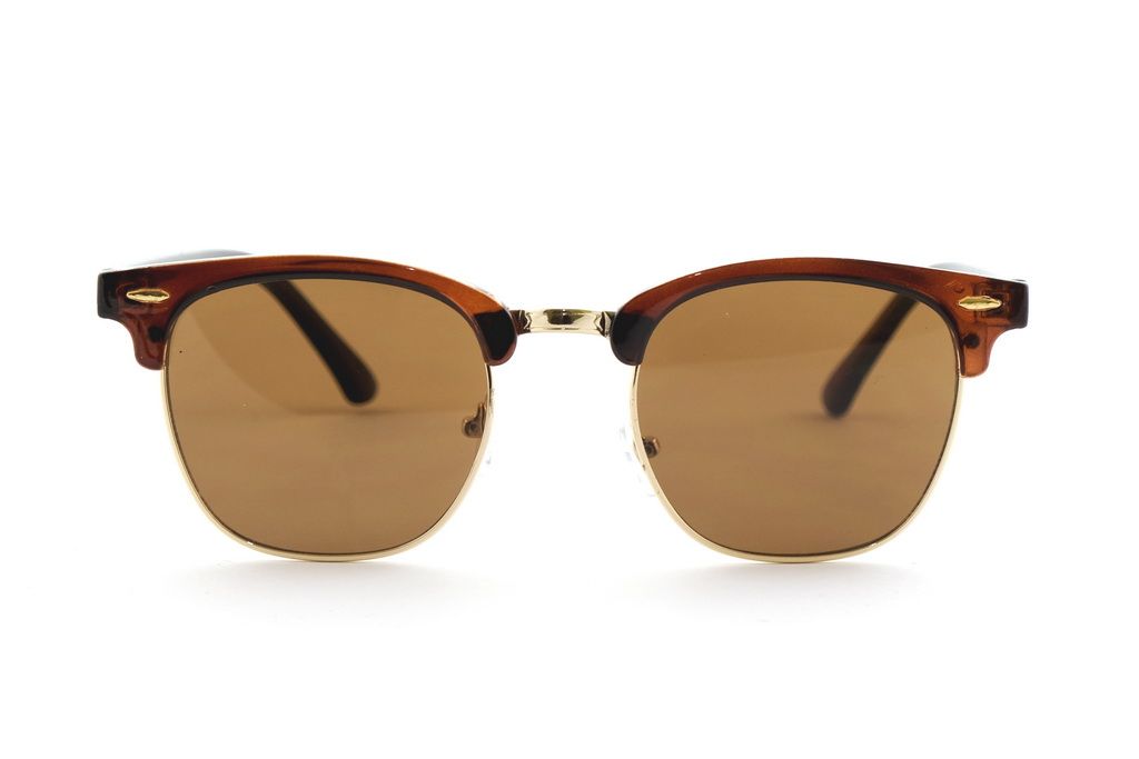 Чоловічі сонцезахисні окуляри 2024 року 3016-brown-M захист UV400