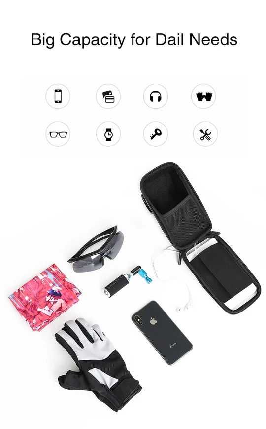 Suporte para Telemóvel de 6.5” para Bicicleta