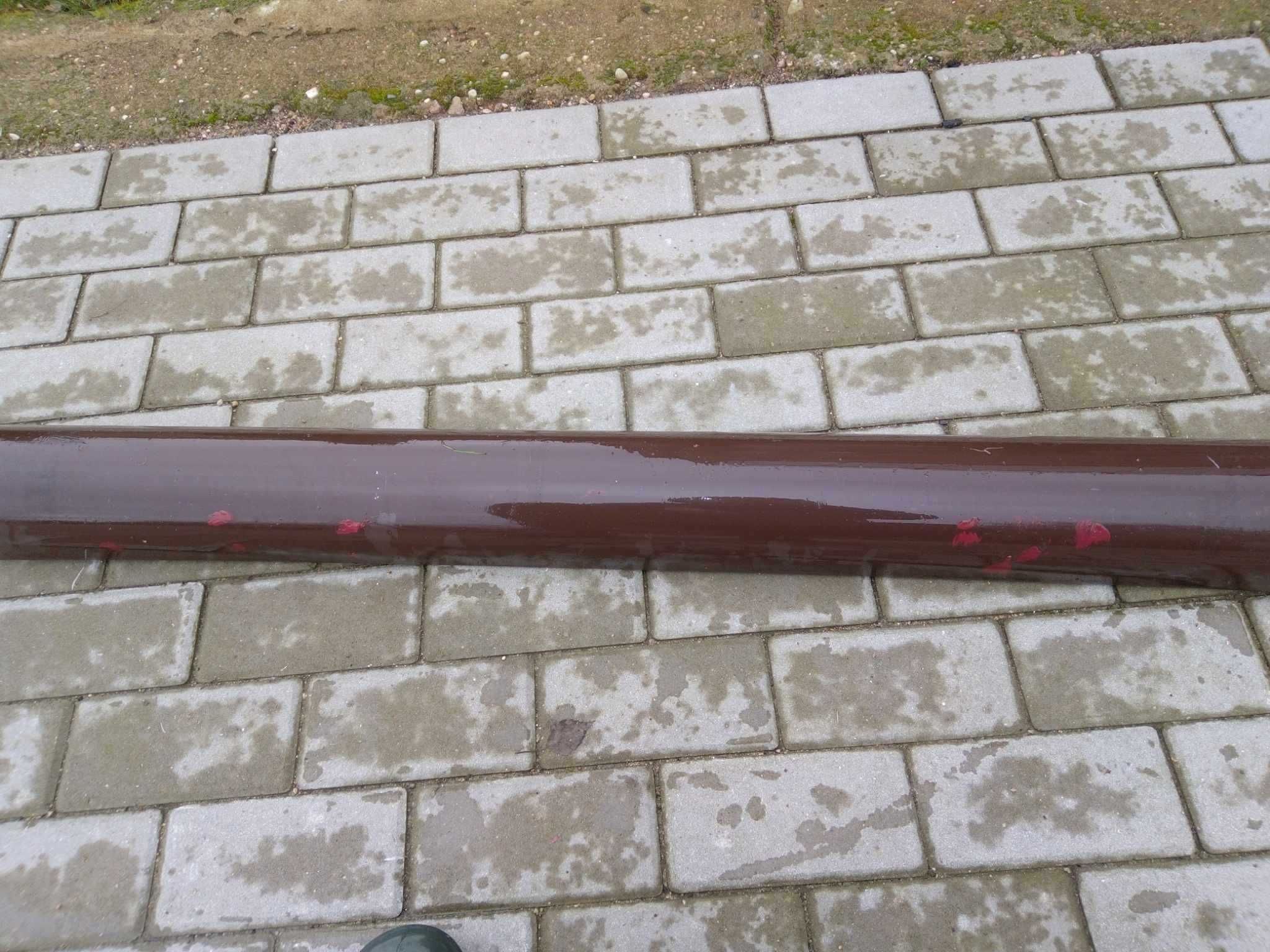 Rynna Cellfast Bryza brąz długość 60cm średnica 100mm PVC-U brązowa