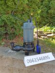 фекальний насос з ножем 2,6 kw подрібнювачем дробилкою лезом секатором