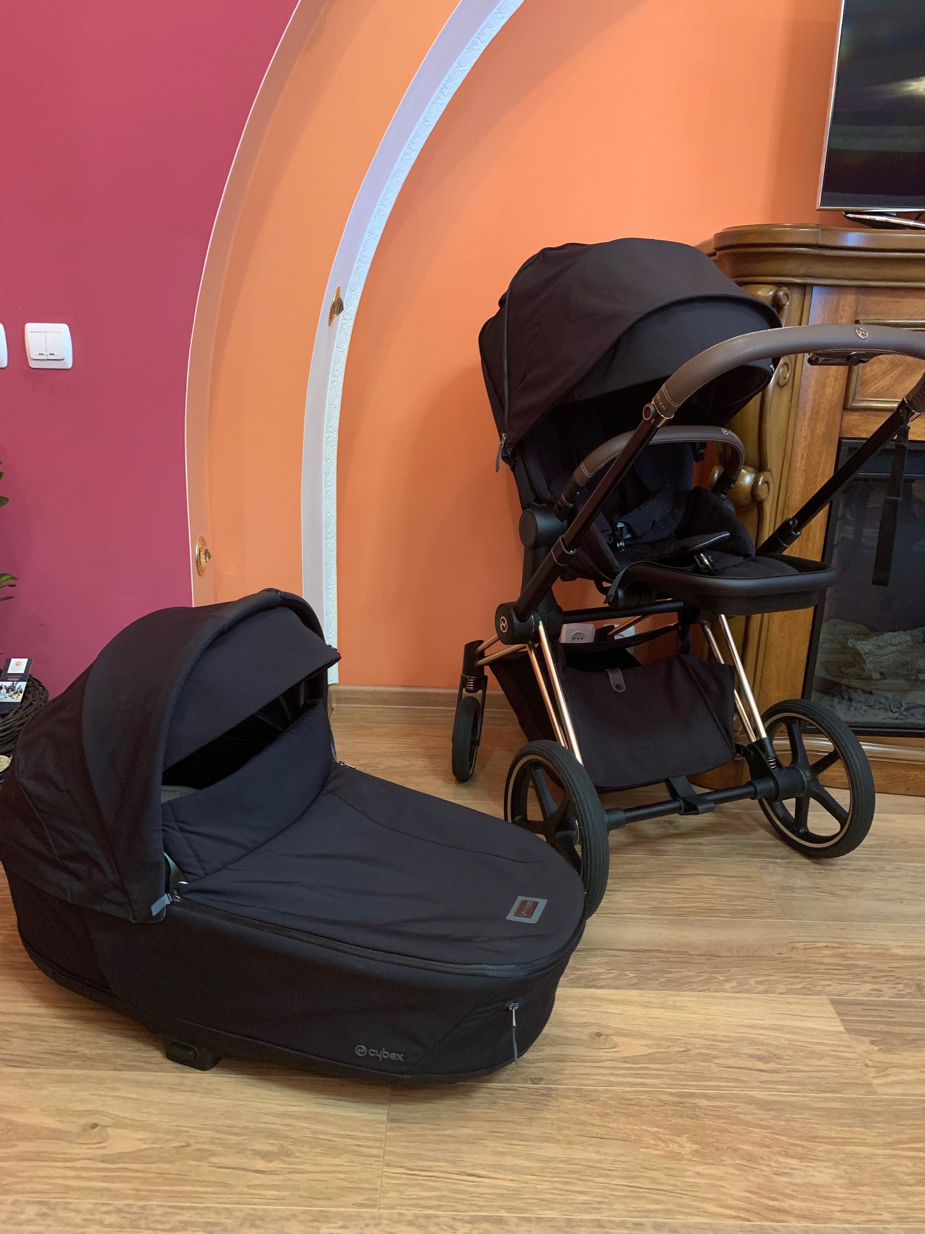 Продаю коляску Cybex Priam rose gold
