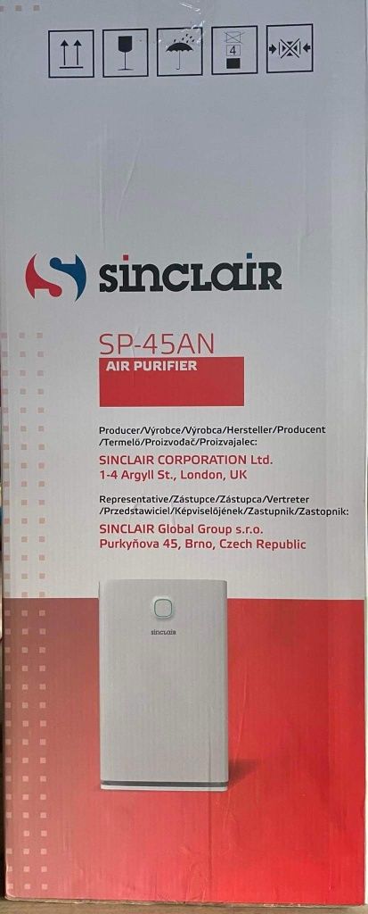 Nowy oczyszczacz powietrza, Sinclair