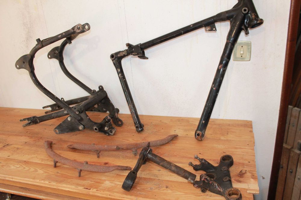 Mota BSA C12_Swinging-arm