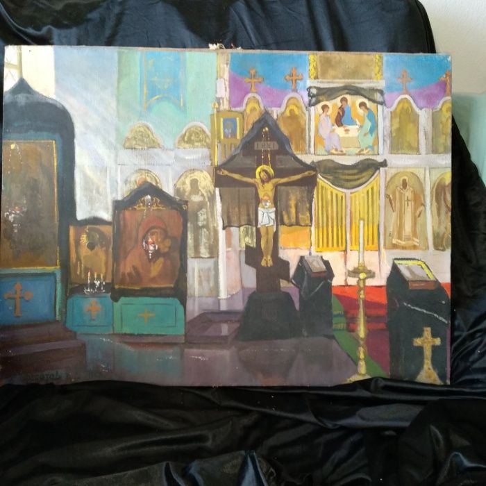 Картина Федотова Божий храм