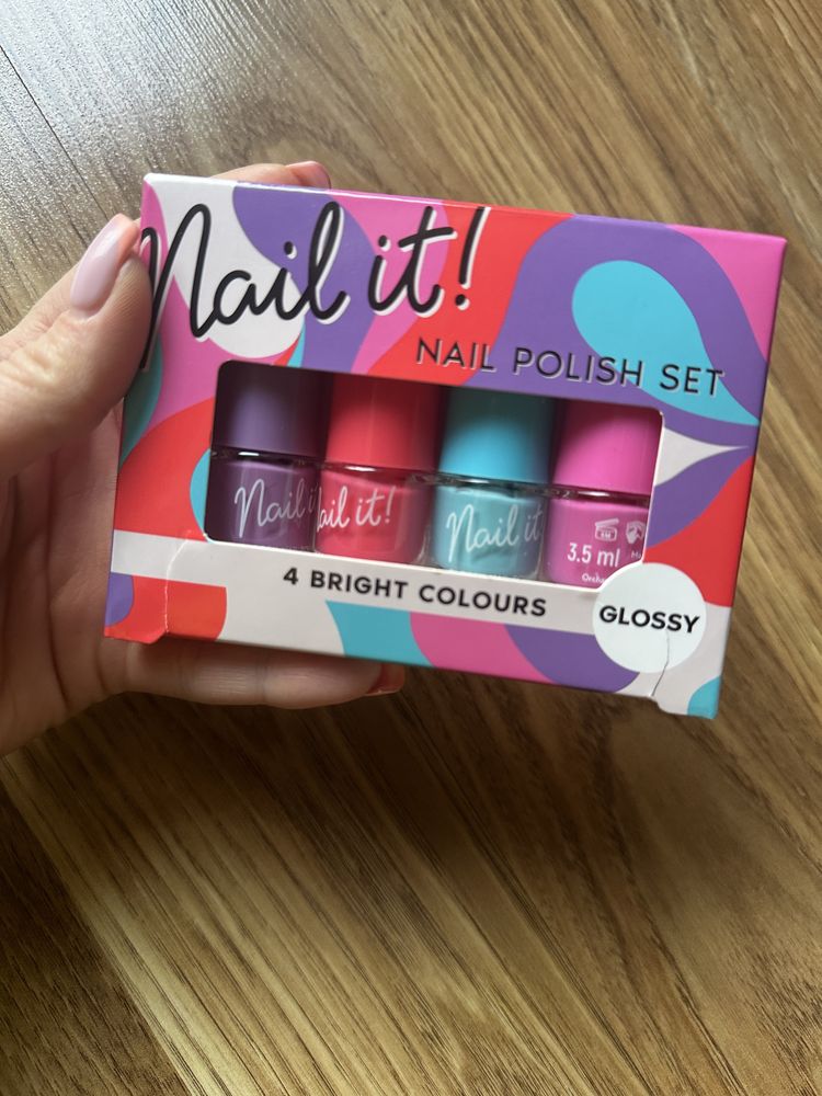 Nowe mini lakiery pastelowe 4x 3,5 ml