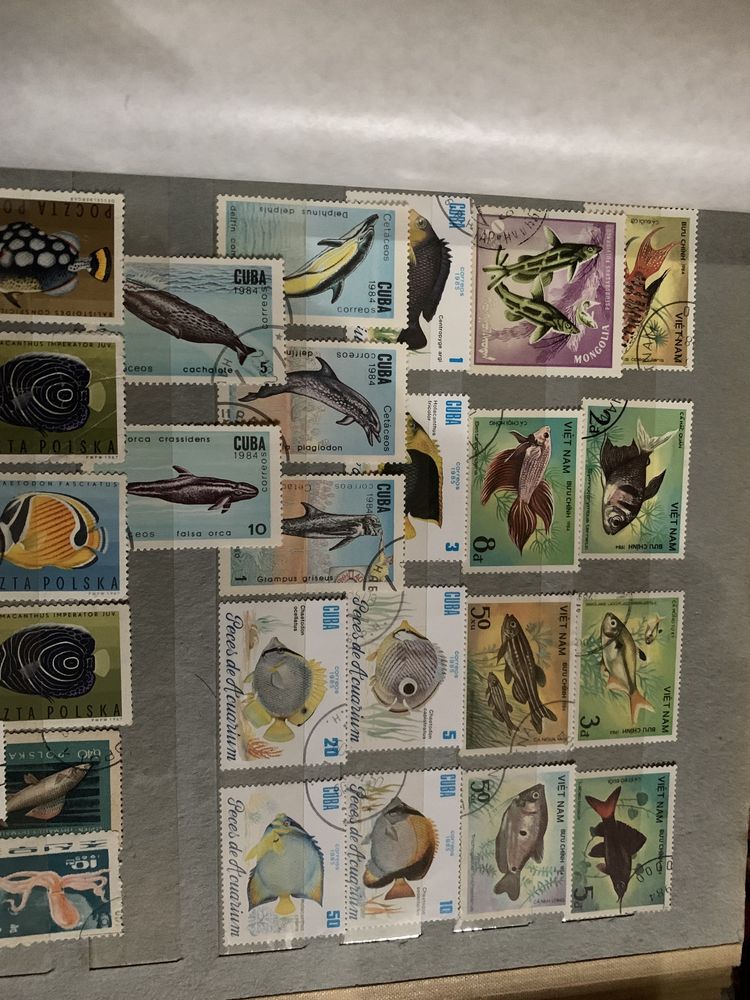 Продам марки почтовые фауна