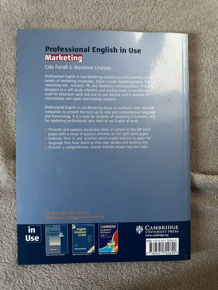 Professional English in use - Marketing