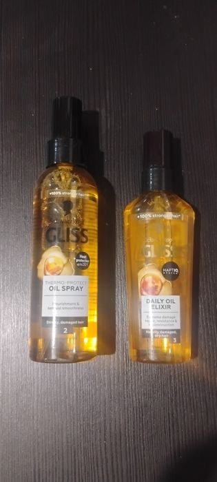 Olejki do wlosow gliss