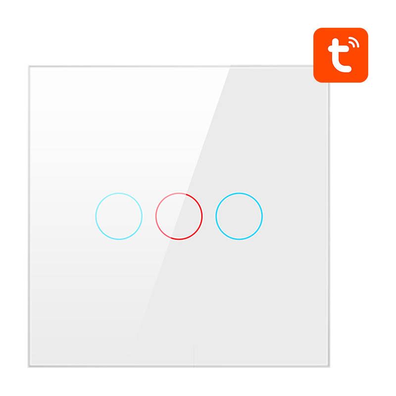 Włącznik Dotykowy Światła Zigbee Avatto Zts02-Eu-W3 Tuya Smart Home