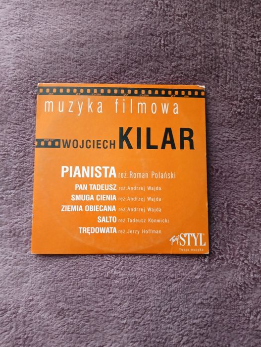 Płyta CD z muzyką z polskich filmów
