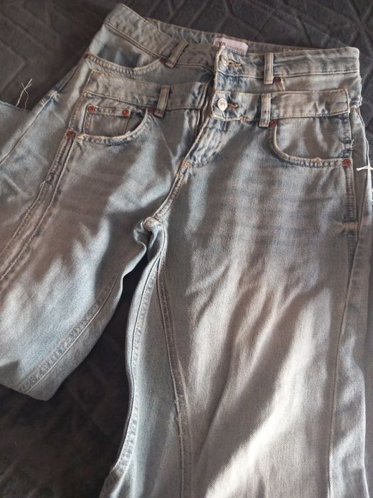 Calças  ganga marca zara
