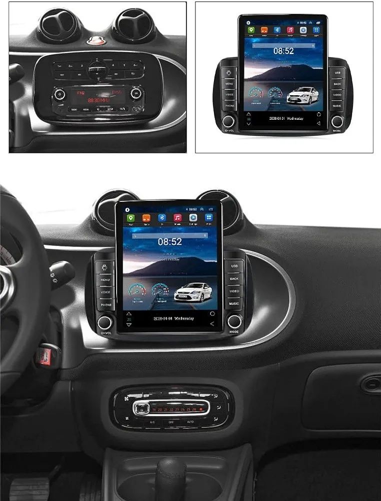 Auto Radio Players 2 Din Android 12.0 Radio with 4G WiFi DSP Carplay