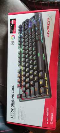 Клавіатура дротова HyperX Alloy Origins Core PBT HX Red USB Black