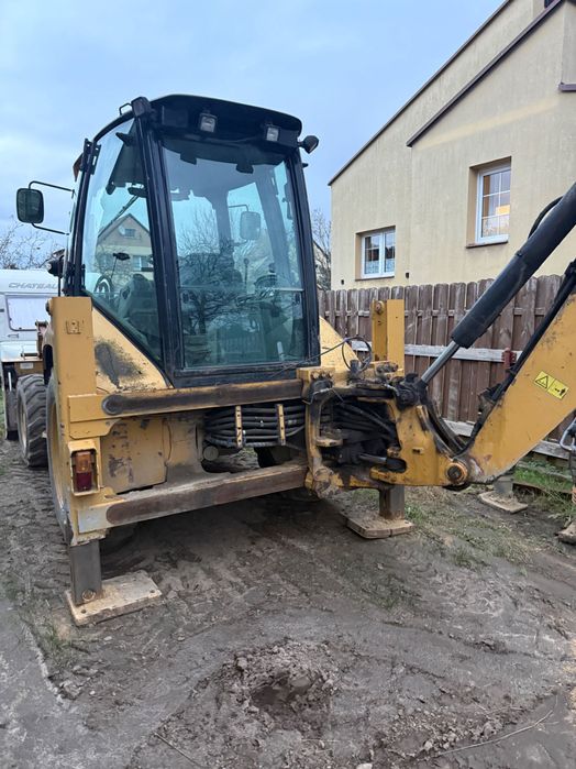 Koparko-Ładowarka CAT 428 E z 2007r 3 łyżki jak jcb 3cx BRUTTO vat 0%