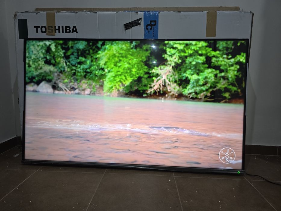 Telewizor marki TOSHIBA 50 cali,Nowy, Google Tv,  Smart TV