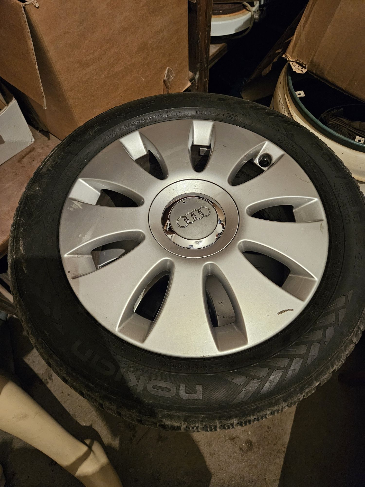 Alufelgi z oponami komplet z audi a3