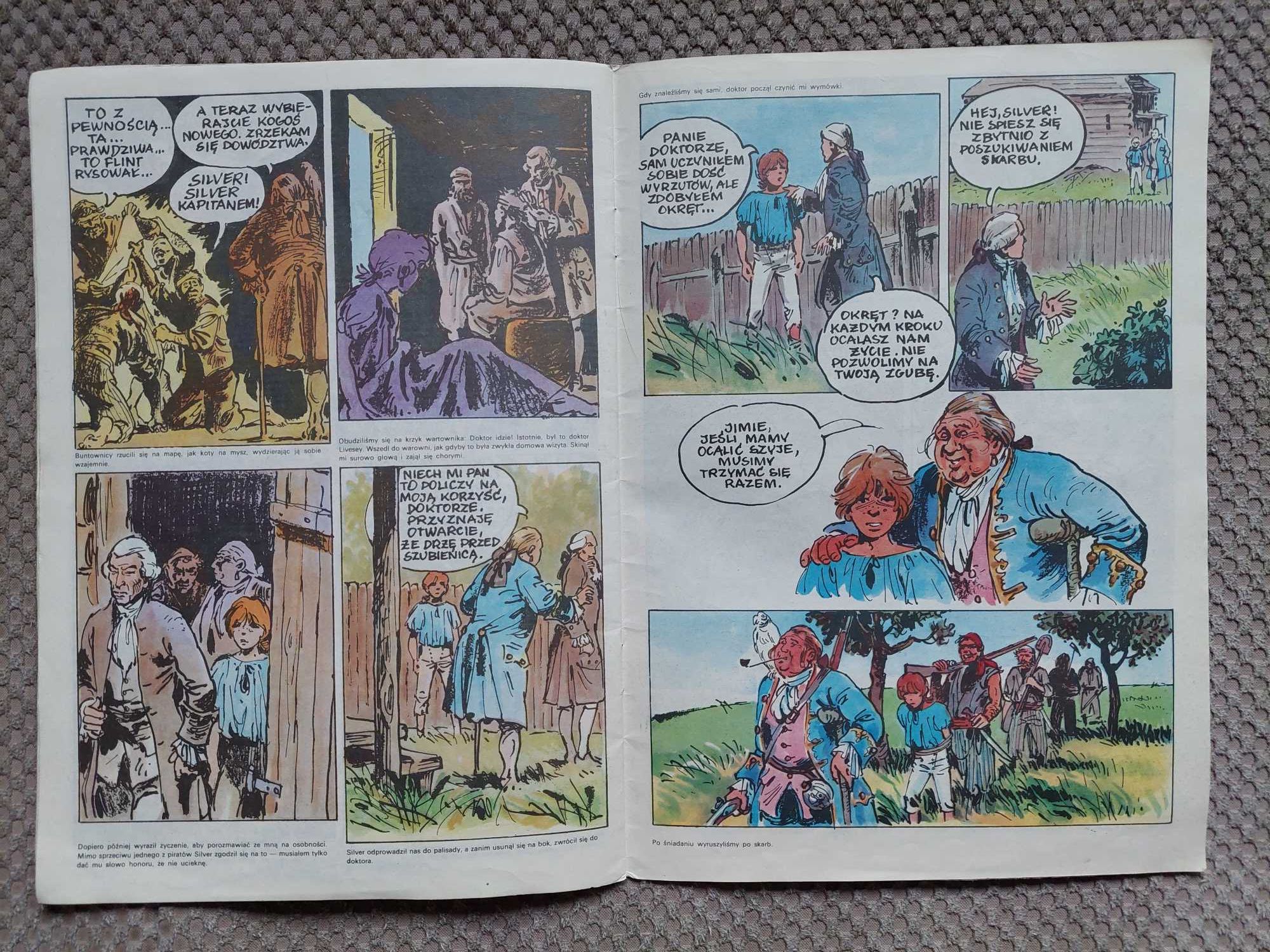 komiks "Wyspa skarbów"