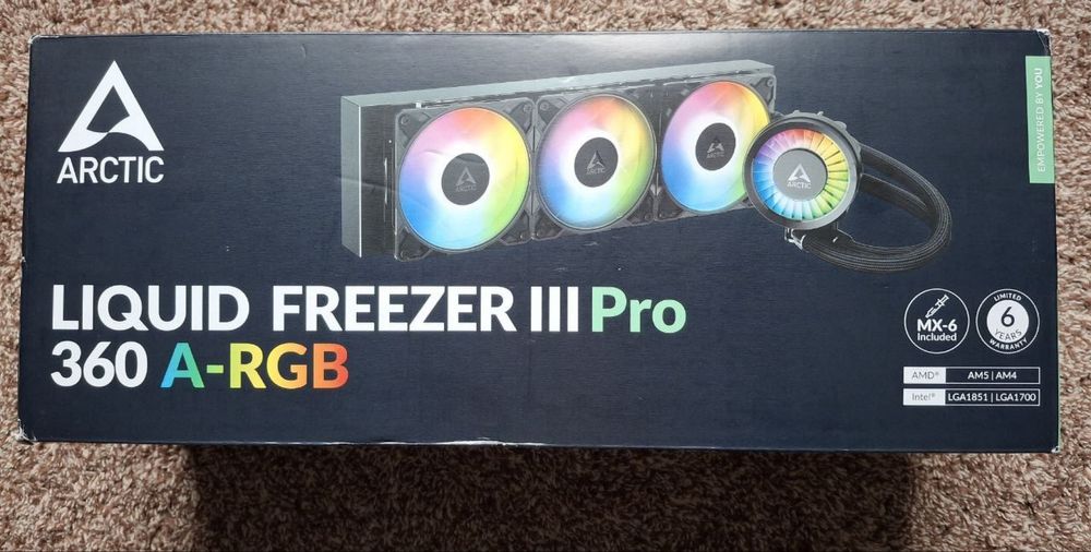 Водяне охолодження Arctic Liquid Freezer III pro 360 A-RGB
