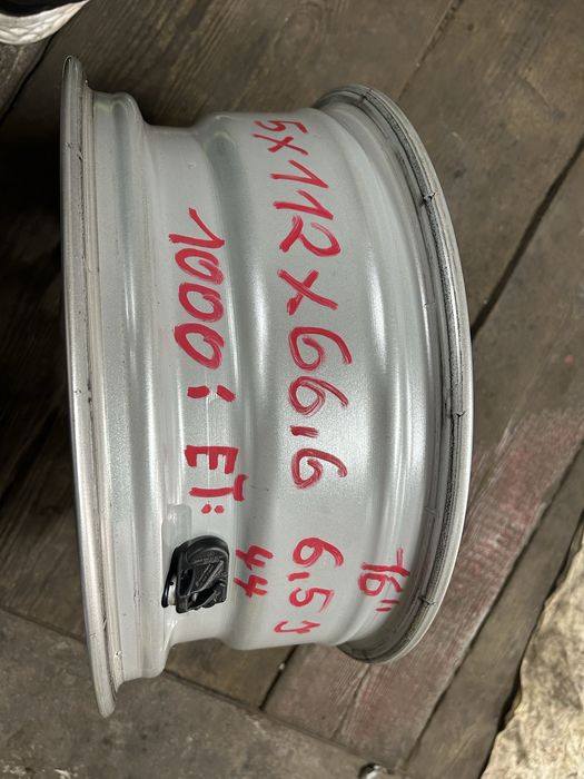 Jak nowe Alufelgi 5x112x66,6 16” - gwarancja,faktura