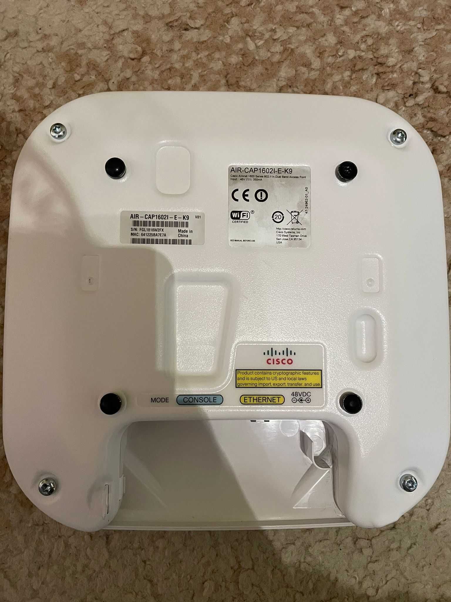 Cisco AIR - CAP 1602I-E-K9