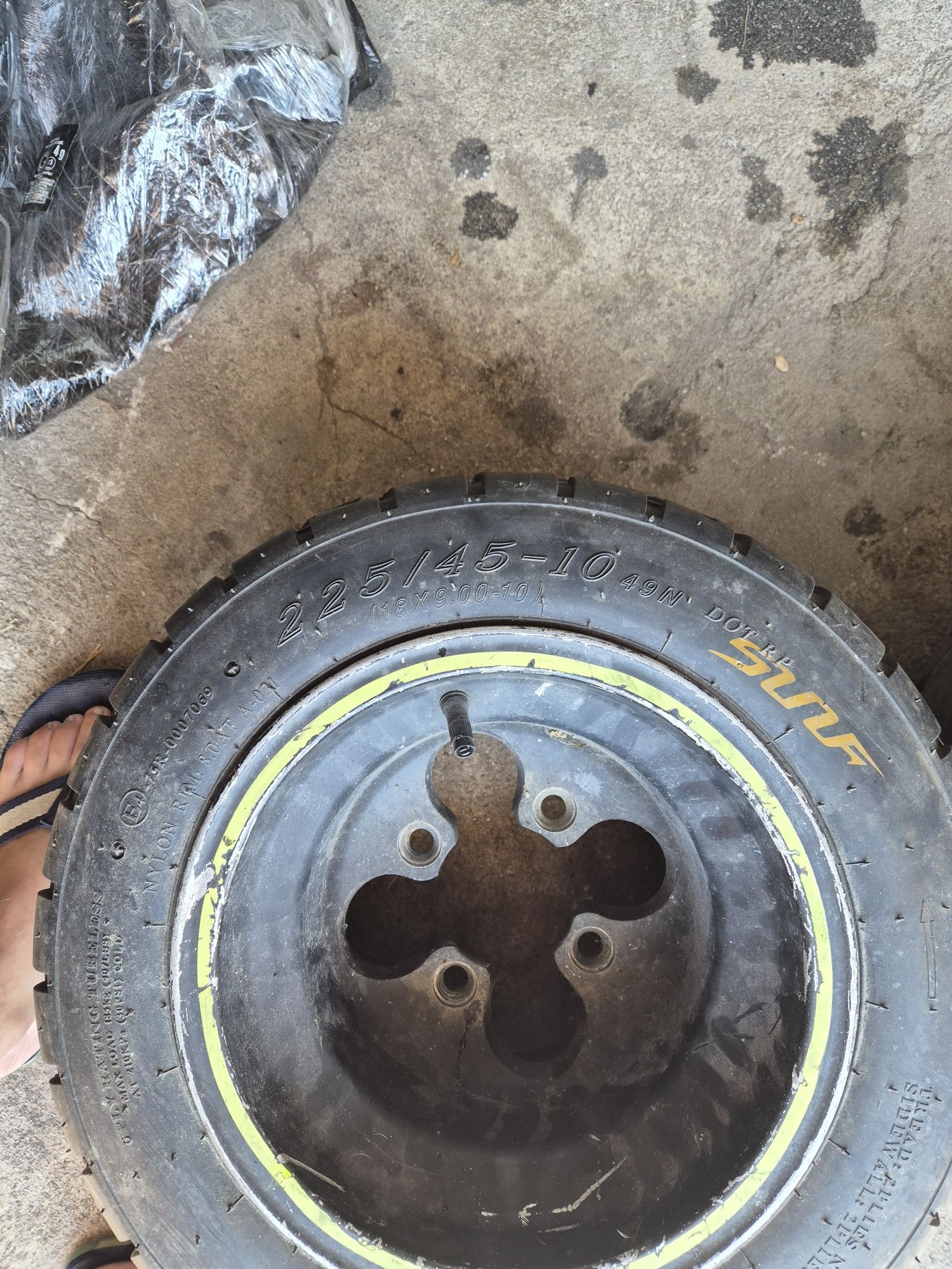 Jantes de moto 4 ltr