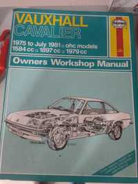 Livro Manual Opel Manta ou Cavalier