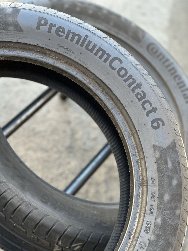 Continental Premium Contact6 225/55 r19 2020 рік 6.7-6мм