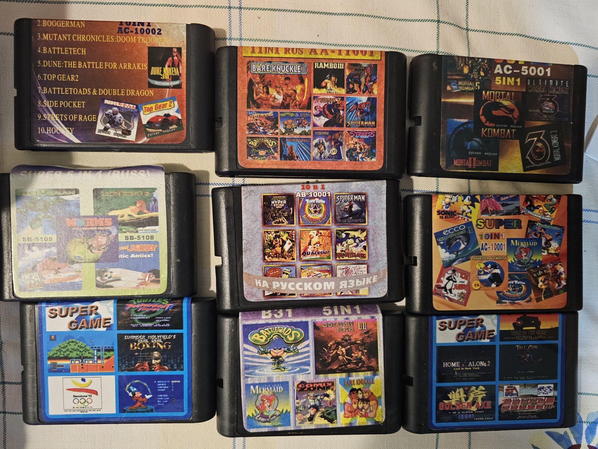 Аналог Sega Mega Drive 2, 16-біт ігрова консоль