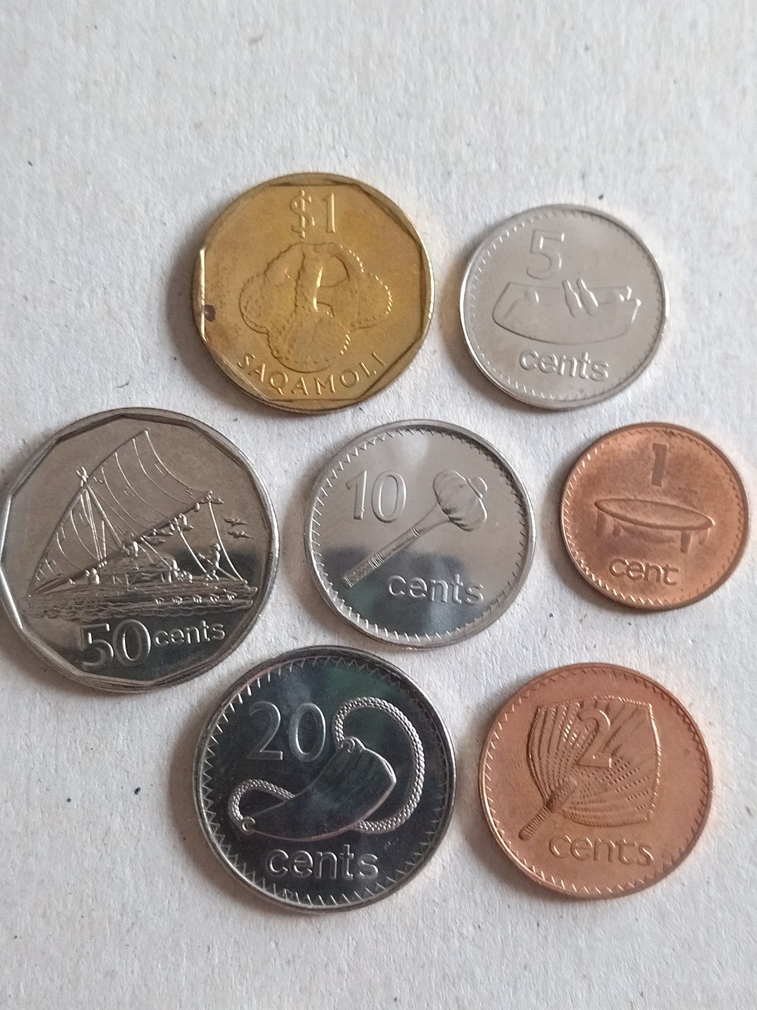 Наборы монет островных государств