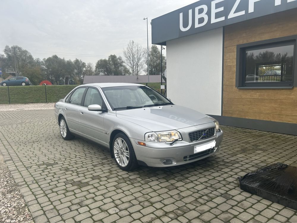 VOLVO S80 Lift 2.5T 210KM Automat Grzane fotele Hak Klimatyzacja