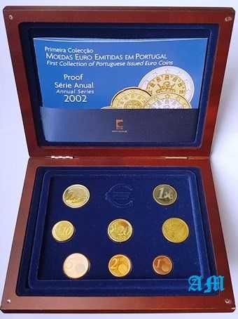 Portugal Serie Anual  de moedas € 2002 (Proof)