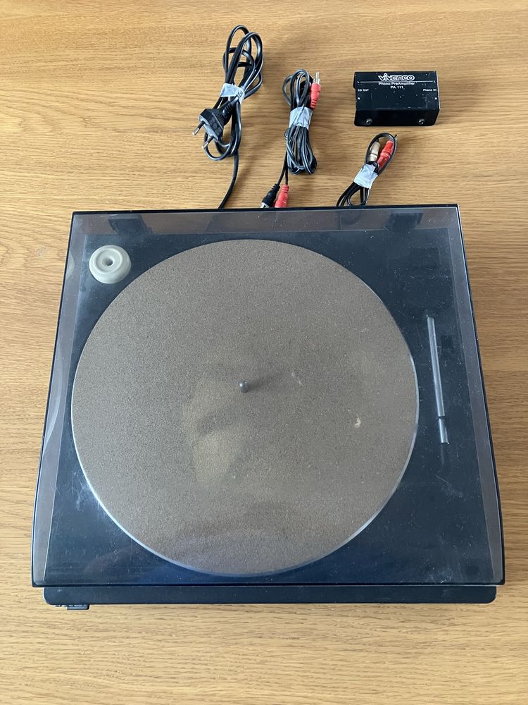 Gira Discos Sony PS-LX 46 + Pre Amp