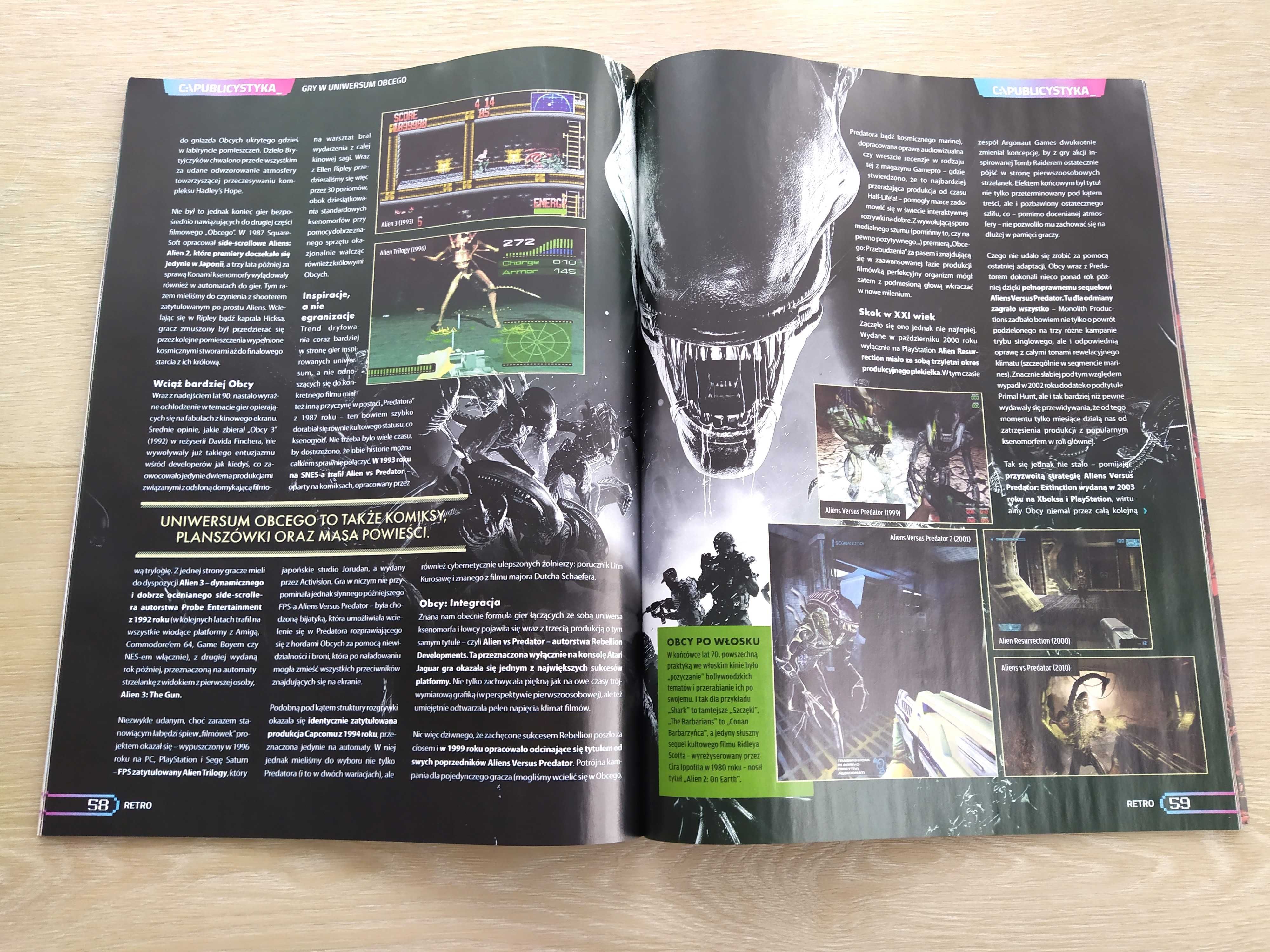 CD-ACTION Retro #4 (01/2022) - Alien, Fear, The Thing, Vampire
