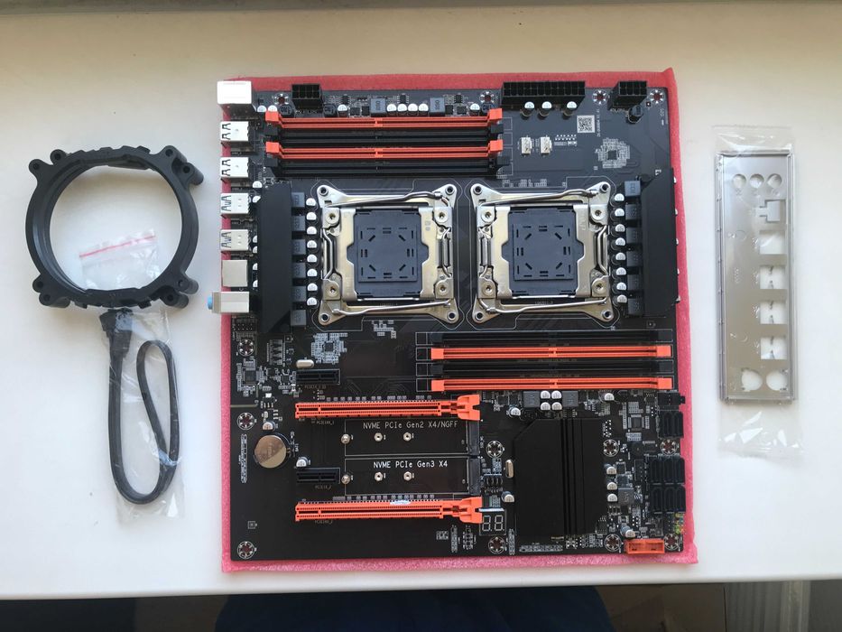 X99-Dual ZX-DU99D4 v1.41 / нова плата на сокеті 2011-3 X99 Dual