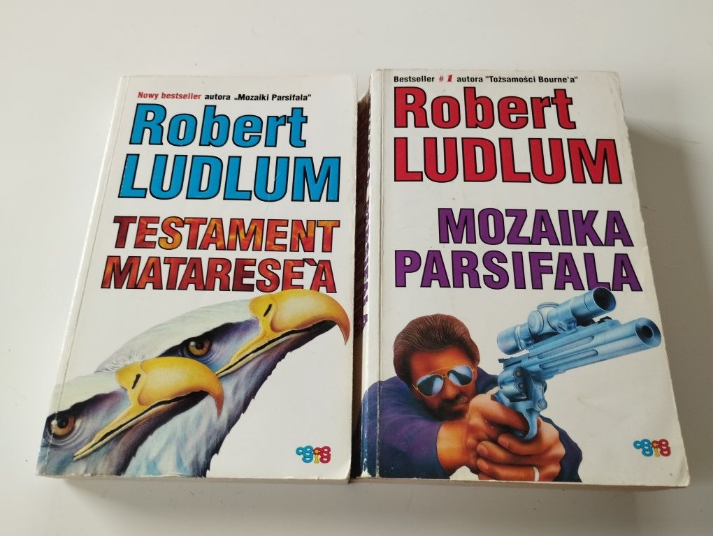 2 książki Robert Ludlum