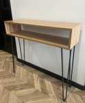 Konsola drewniana Celebes  80cm x 30cm x 91cm LITE DREWNO