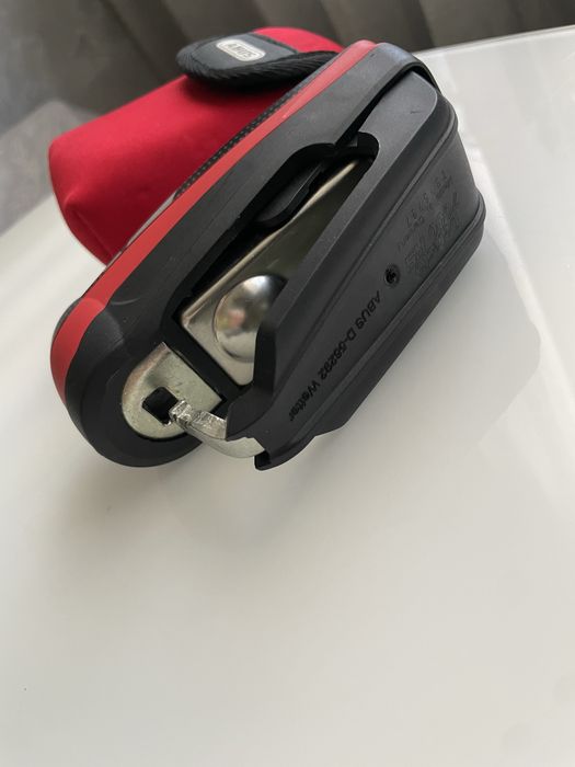 Замок на гальмівний диск ABUS 7000 Detecto RS1 Pixsel Red