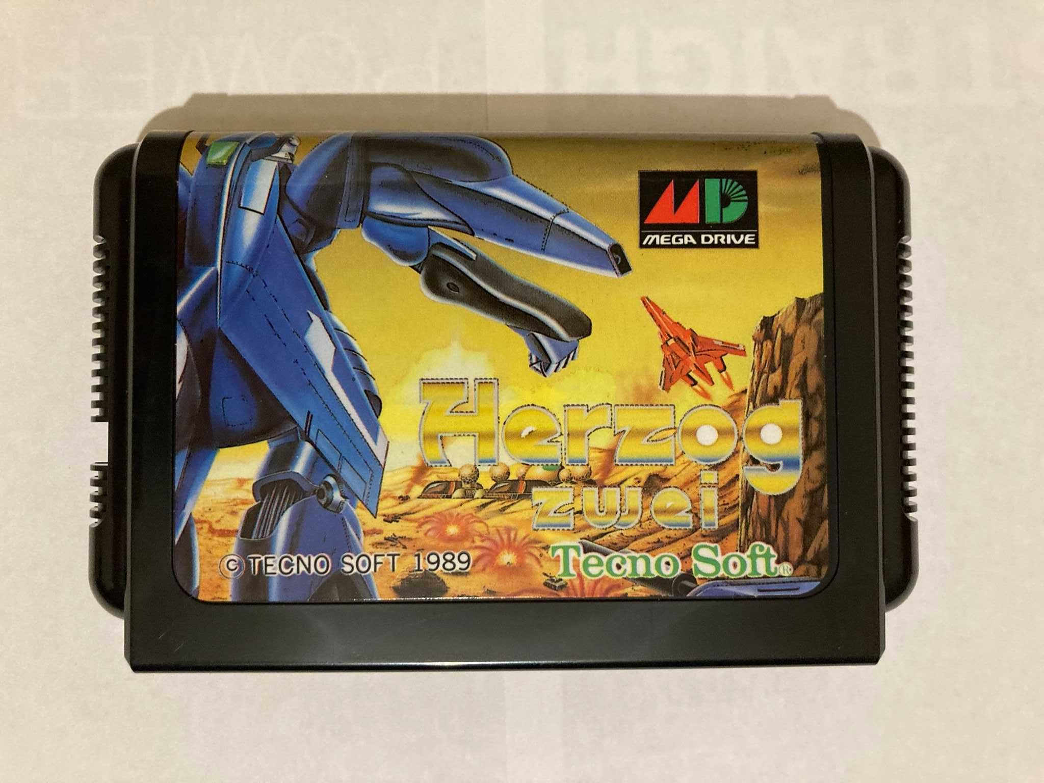 Игра для приставки Sega Mega Drive Herzog Zwei как новая