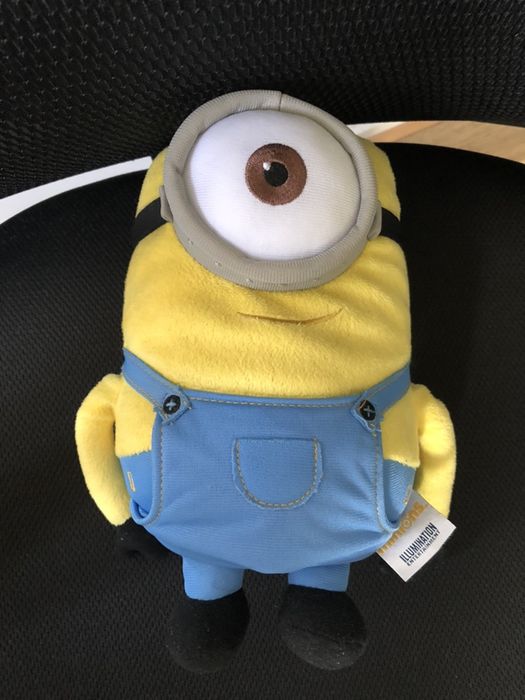 Minionek Minion pluszowy do mikrofalówki 26cm